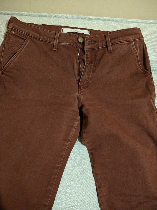 Oryginalne Spodnie Jeans Wrangler Shennan Chino W27 L34 damskie