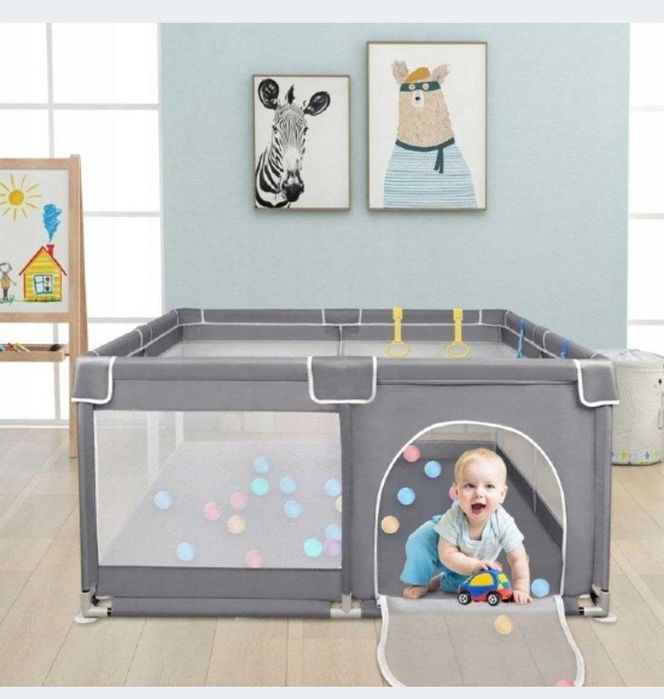 Kojec / plac zabaw dla dziecka Baby Kuard + torba + piłeczki