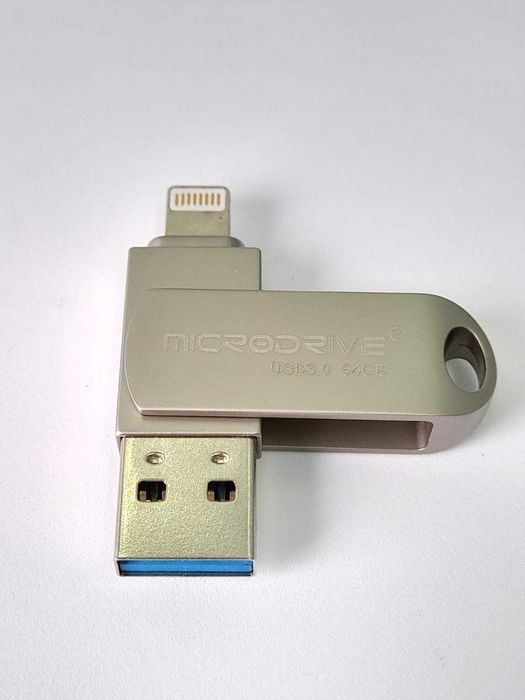 Pen Drive 64GB USB 3.0 e Iphone - Nova