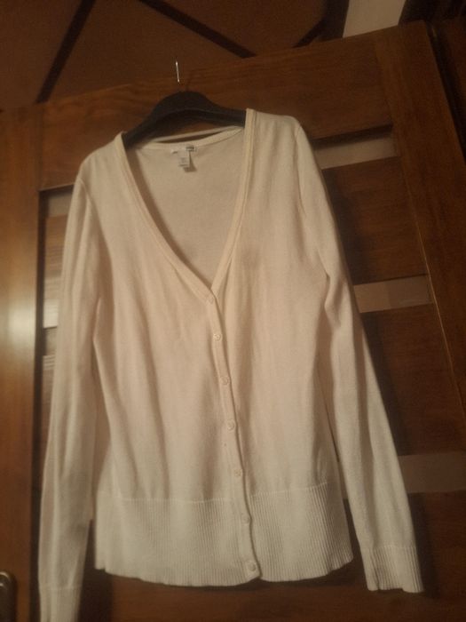 Sweterek damski H&M,83%bawełna,rozm.L stan bardzo dobry.