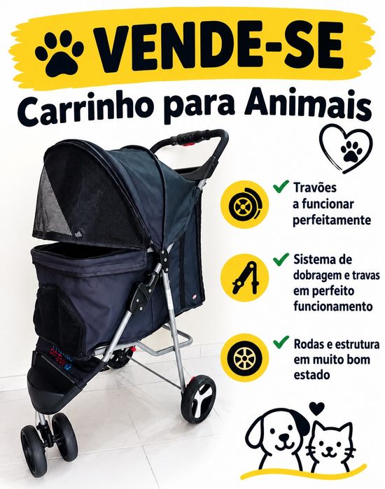 Carrinho para animais