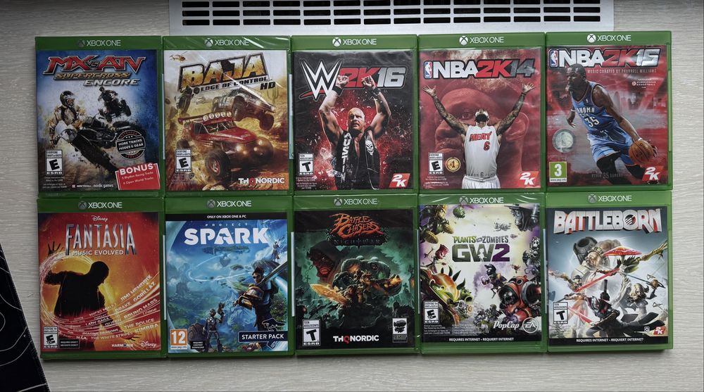 Игры XBOX 360 One/Series X, Playstation 4, Nintendo DS/3DS. Новые и БУ