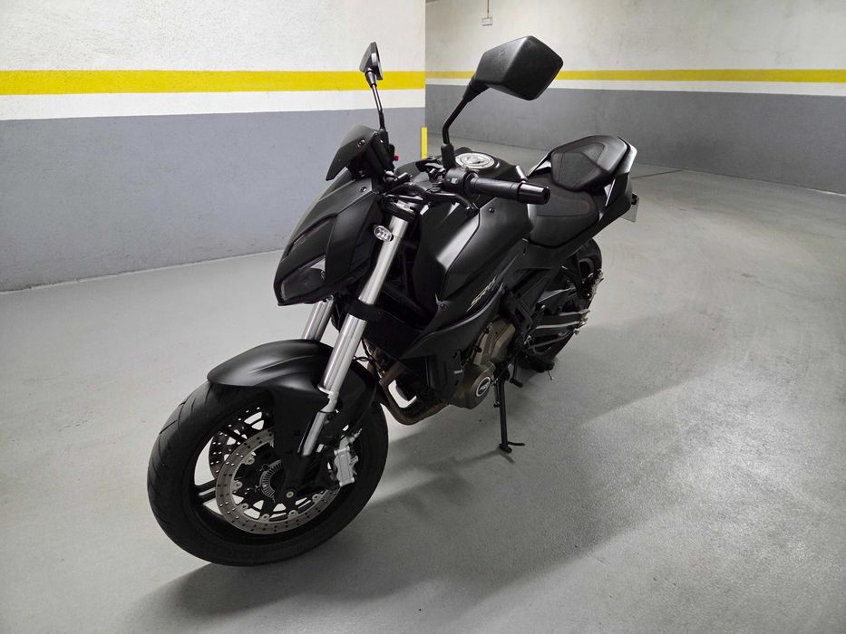 QJMotor SRK700, 2024, 1000km, 35KW/cartaA2-deslimitada,garantia total até 02/2030