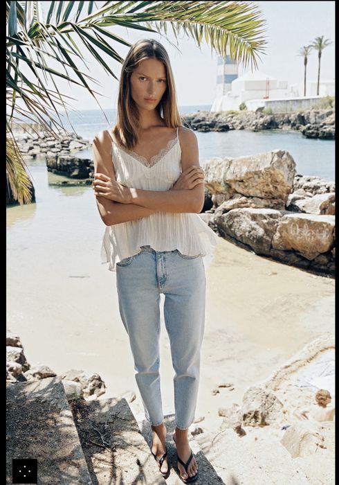 Джинси Zara mom fit
