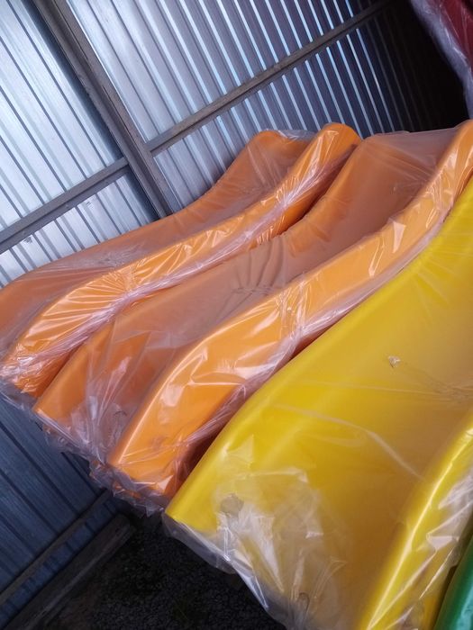 Детская пластиковая горка односкатная 680 мм