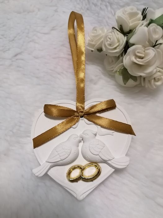 Lembrança de casamento bodas ouro e prata