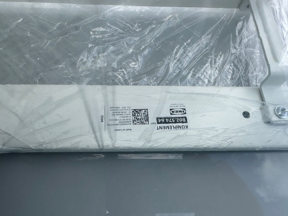 Sapateira extraivel branco Ikea 50x58cm