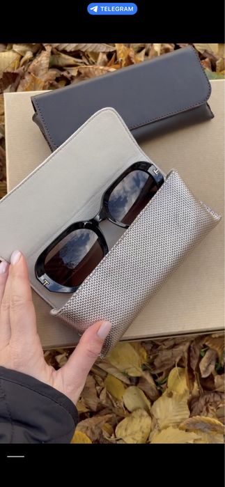 Чохли для окулярів шкіряні футляр.