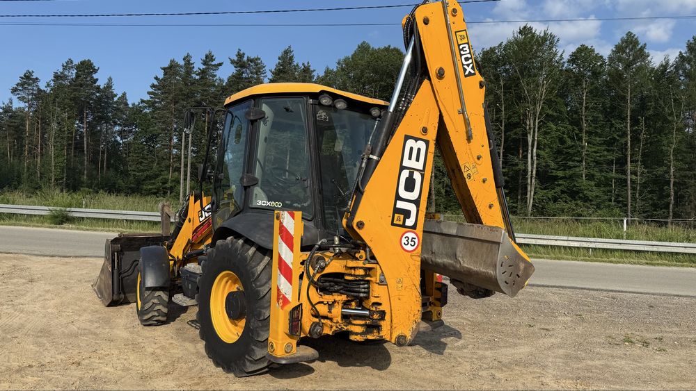 Jcb 3 cx klima koparko ladowarka cat jcb