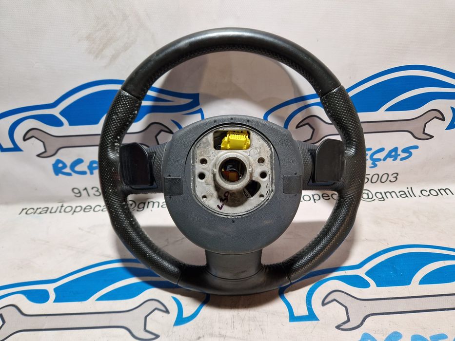 VOLANTE GUIADOR COMPLETO Pele Perfurada Comando Multifunções AUDI A5 8T