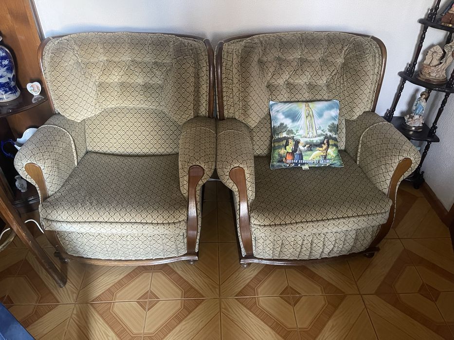 Conjunto 3 sofas