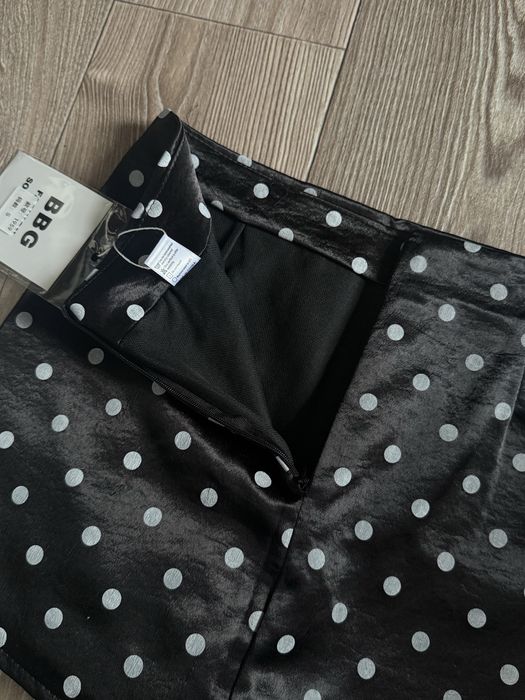 Міні юбка в горошок polka dot