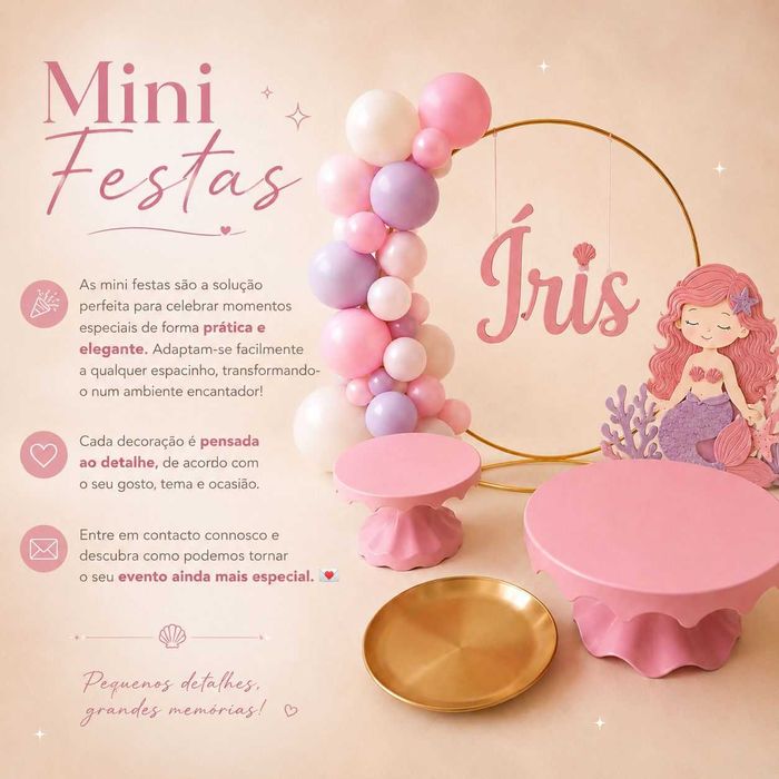 Mini Festa na Mesa