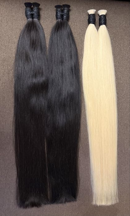 Натуральне волосся для нарощування 70 см