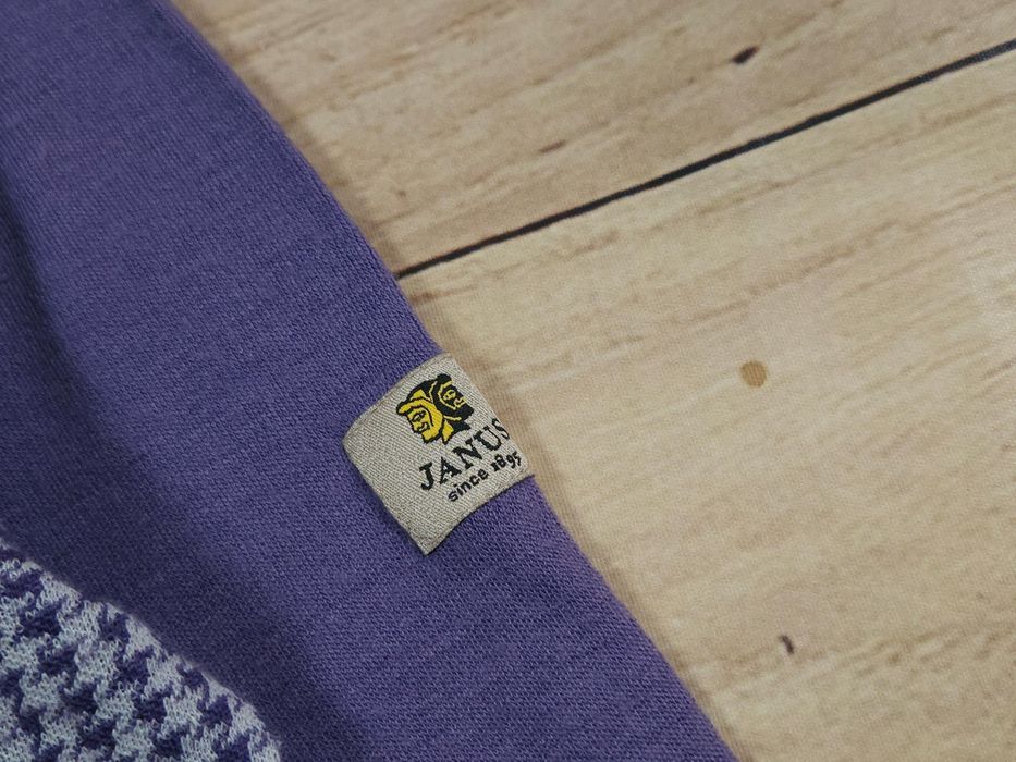 JANUS Bluzka Damska 100 % Wełna Merino Zip Neck r. S
