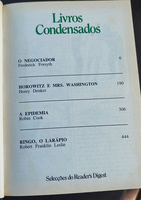 Livros condensados Reader's Digest