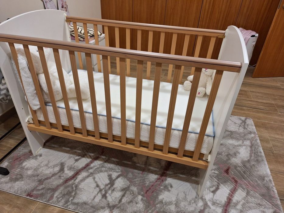 Cama de grades+ colchão novo