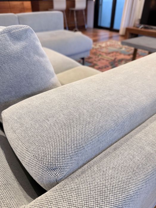 Sofá 3 lugares c/ chaise longue