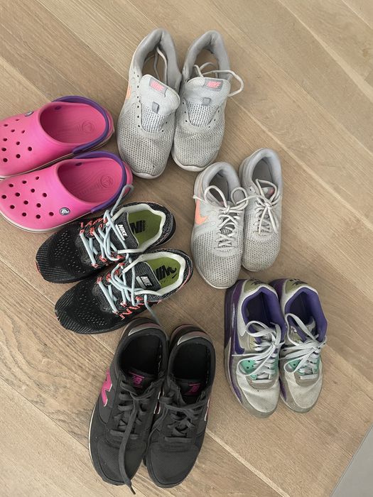 Buty sportowe Nike, New Balance, Crocs r. 36-39