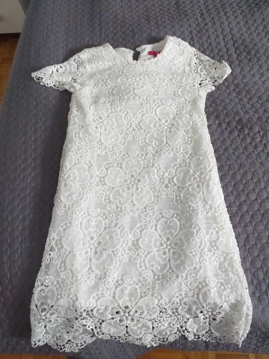 Spodnie dżinsowe 152  i sukienki na różne okazje!!!