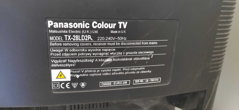 Telewizor kineskopowy Panasonic