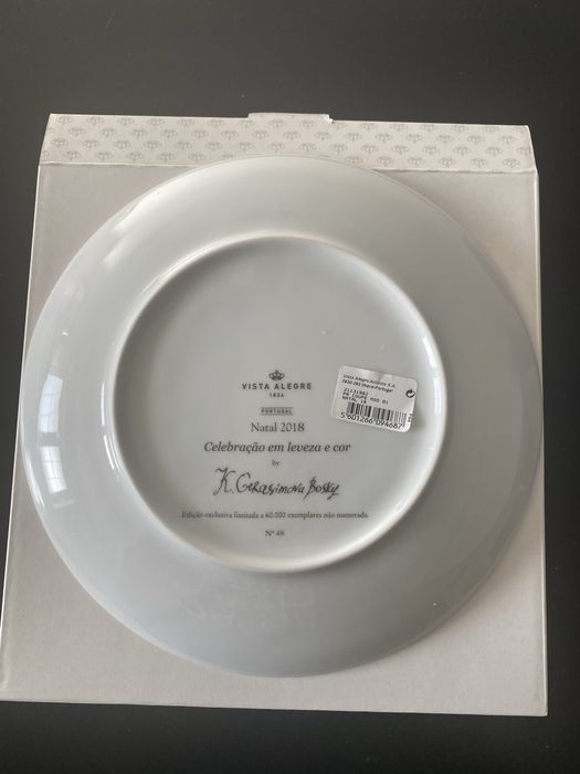 Prato de Natal Vista Alegre- Edição Limitada