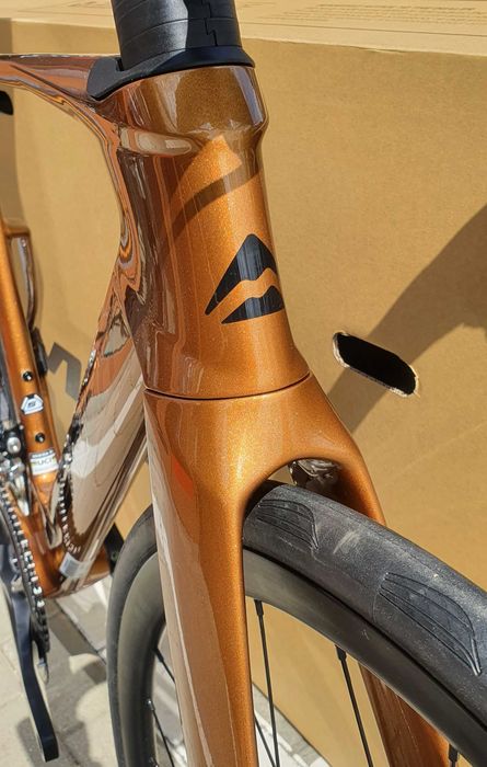 Rower szosowy aero Merida REACTO 4000 - kolekcja 2027 !  M (54cm) Shimano 105 kolor gold NOWA cena NOWOŚĆ