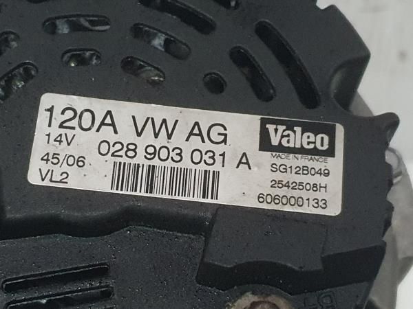 Alternador SKODA Superb II Hatchback (3T4)
