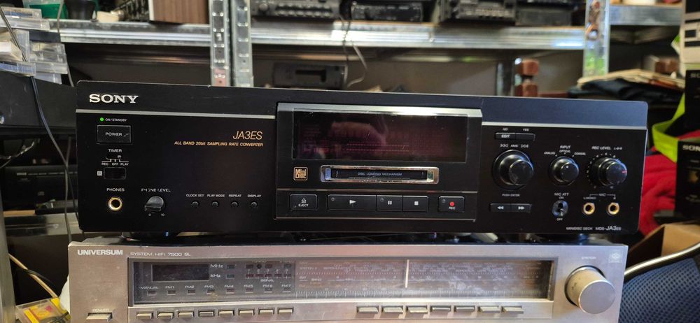 Odtwarzacz Sony Minidisc  JA3ES