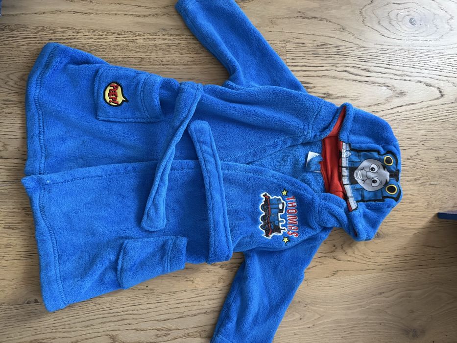 Szlafrok chłopiec tomek i przyjaciele George 80 cm 12-18 msc