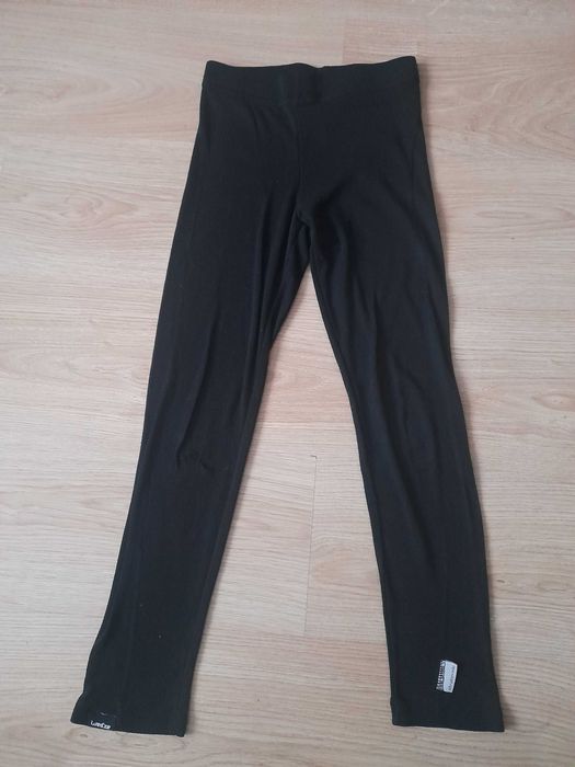 Getry/ kalesony chłopięce Wedze stratermic rozm. 158 cm czarne