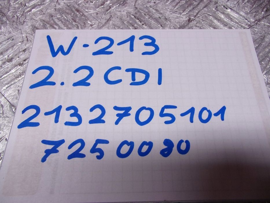 Skrzynia biegów ŚRODEK MERCEDES E KLASA 213 2,2CDI