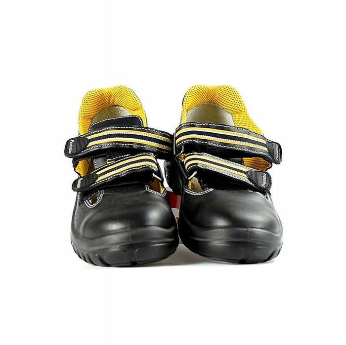 Obuwie bezpieczne robocze BHP sandały Protektor LEO LITE S czarne