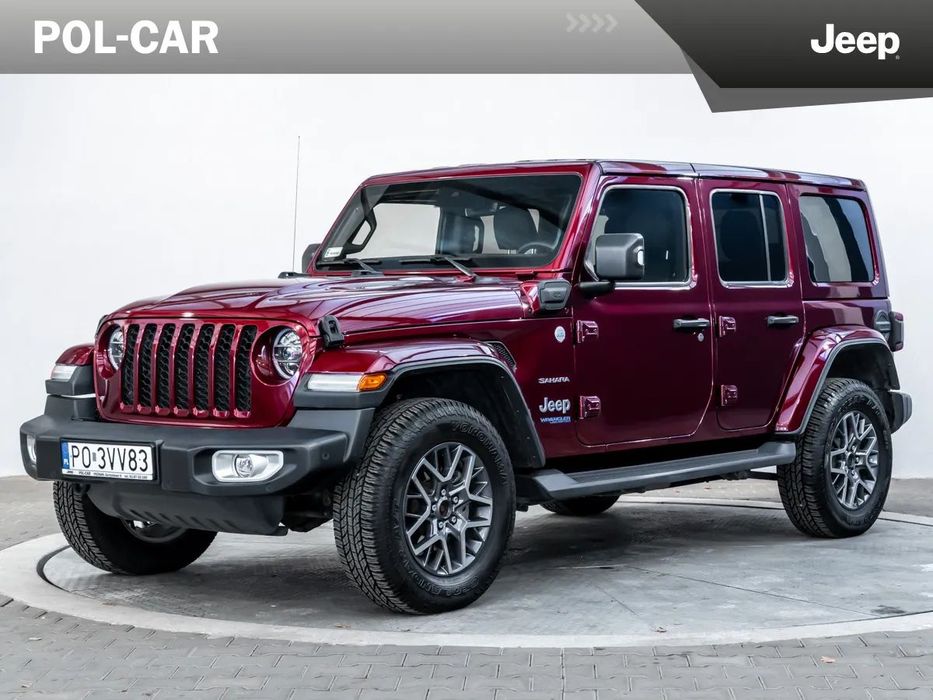 Jeep Wrangler Jeep Wrangler Unlimited Sahara 2.0 Turbo PHEV 4xe Automat Salon Polska