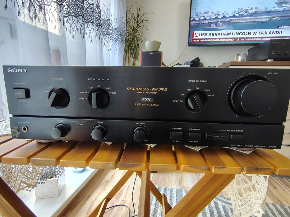 Wzmacniacz SonyTA F270