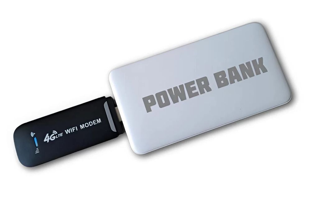 Карманный 4G USB-Wifi модем, переносной роутер от сим-карты и павербанка, LTE4G