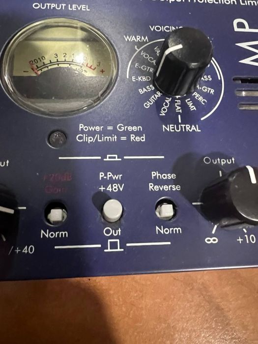 Мікрофонний підсилювач Tube MP Studio V3