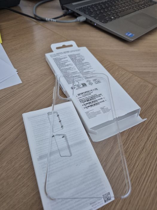 Etui nakładka na Samsung A56 -Clear Case