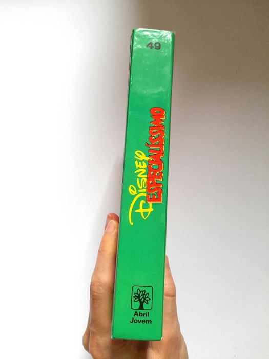 Livro Vintage de BD Disney Especialíssimo Número 49 Coleção Anos 90