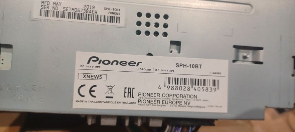 Radio samochodowe Pioneer SPH -10bt bluetooth