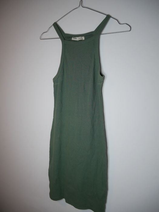 Pull & Bear Vestido Verde