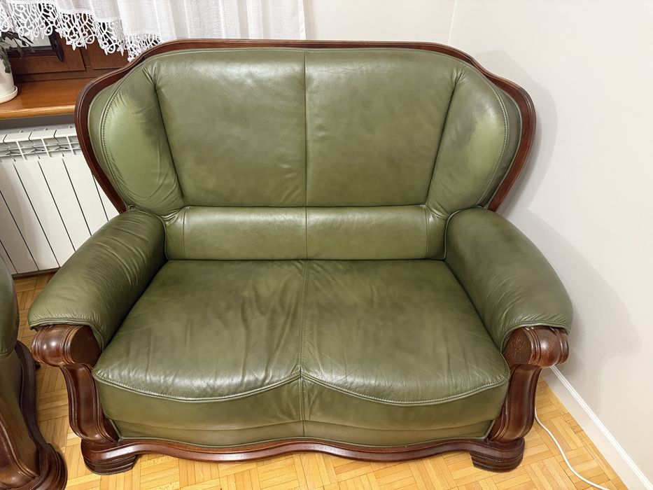 Sofy ze skóry naturalnej