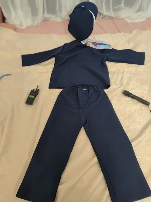 Strój przebranie policjant policjanta nowe 104 roz