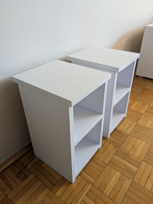 Szafka nocna biała handmade - 2 sztuki