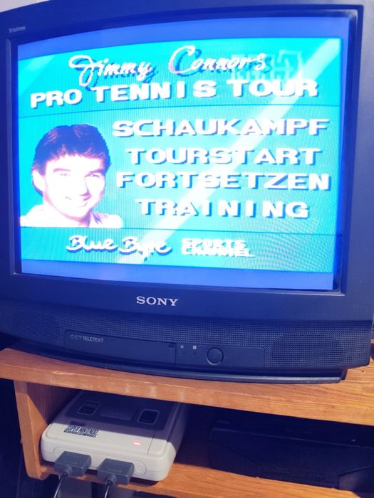 Gra Jimmy Connors Pro Tennis Tour / Nintendo PAL