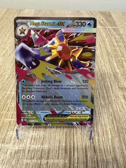 Karta Pokemon Mega Starmie EX Peferct Order