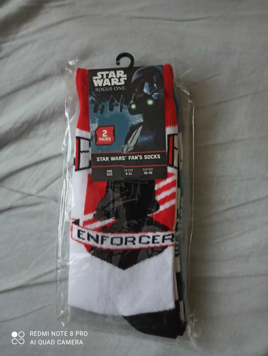 Skarpetki star wars dwie pary nowe zapakowane