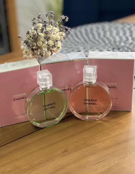 Духи жіночі Chanel Chance Fraiche, Eau Vive, Tendre. Шанель Шанс 100мл