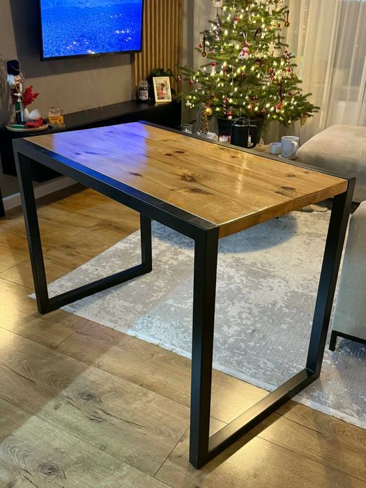 Biurko/stół drewno stal