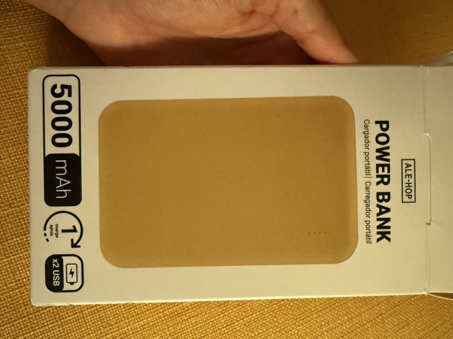 NOVA Power Bank com garantia - Ale-Hop